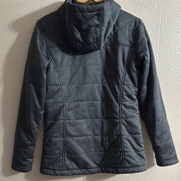 Columbia Gray Puffer Jacket with Quilted Design - Picture 7 of 9